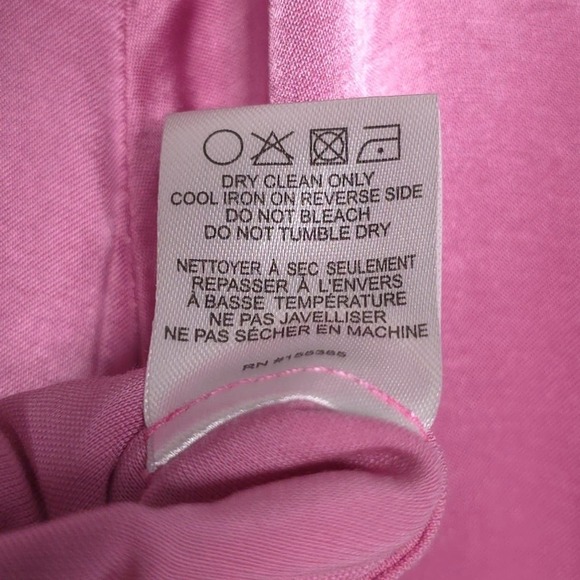 DIVINE HERITAGE New SMALL Top Cropped Deep-V Pink Satin Plunge Corset - Picture 9 of 10